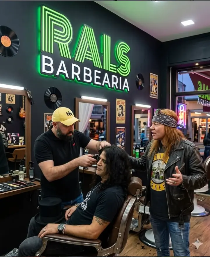 Campanha visual gerada para Rals Barbearia